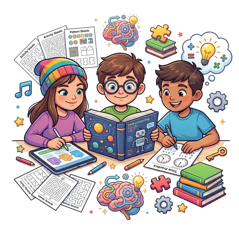smart kids learning png